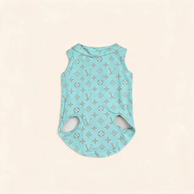 Monogram Print Pet Vest